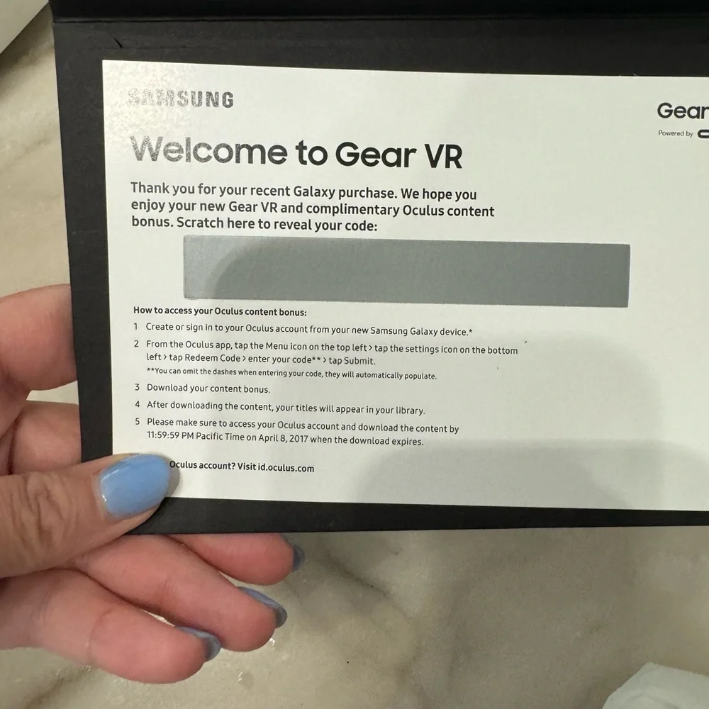 Samsung gear VR new
